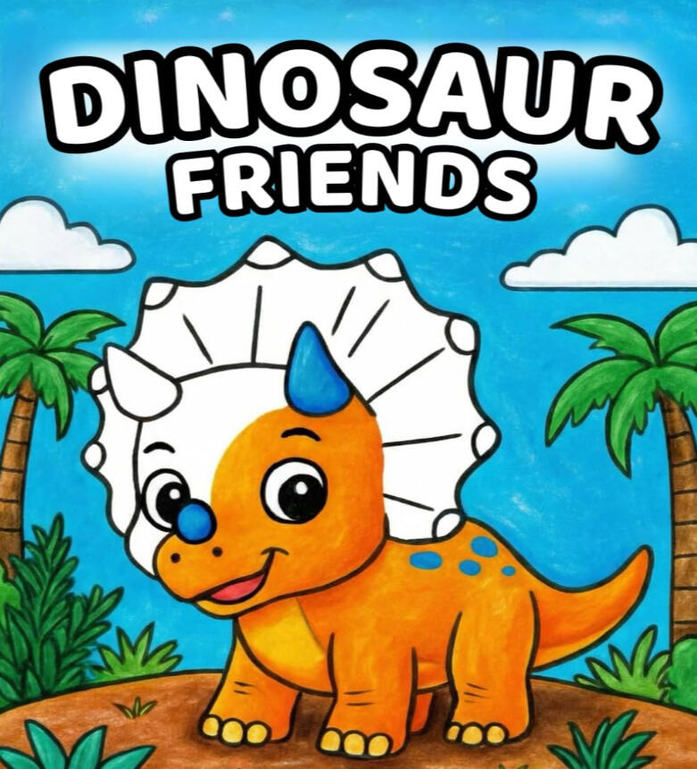 Cute Baby Dinos (Ages 4-8)