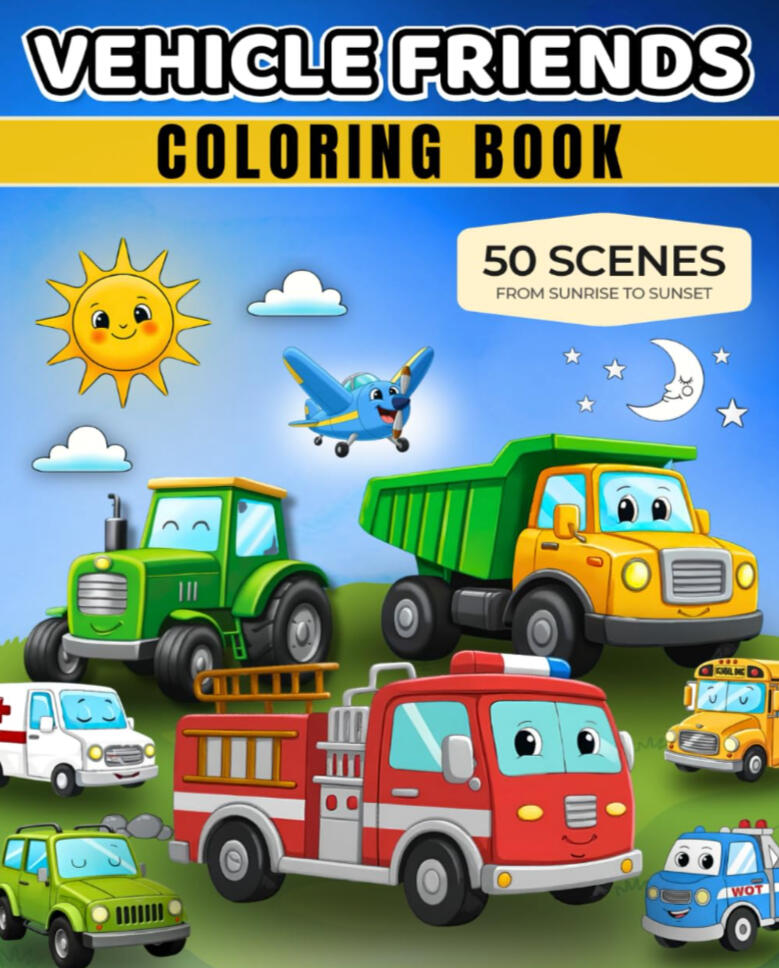 Friendly Vehicles (Ages 4-8)